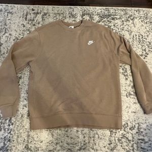 BROWN NIKE HOODIE